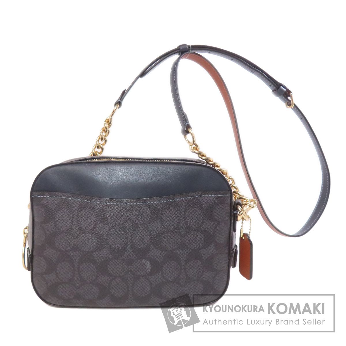 COACH コーチ 31208 シグネチャー ショルダーバッグ PVC レディース 