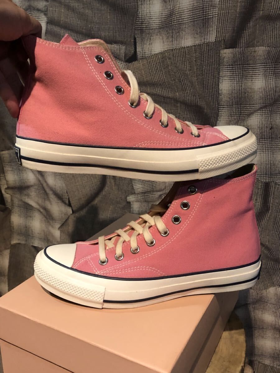 Addict × Converse ピンク ハイカットスニーカー CONVERSE 「CONVERSE