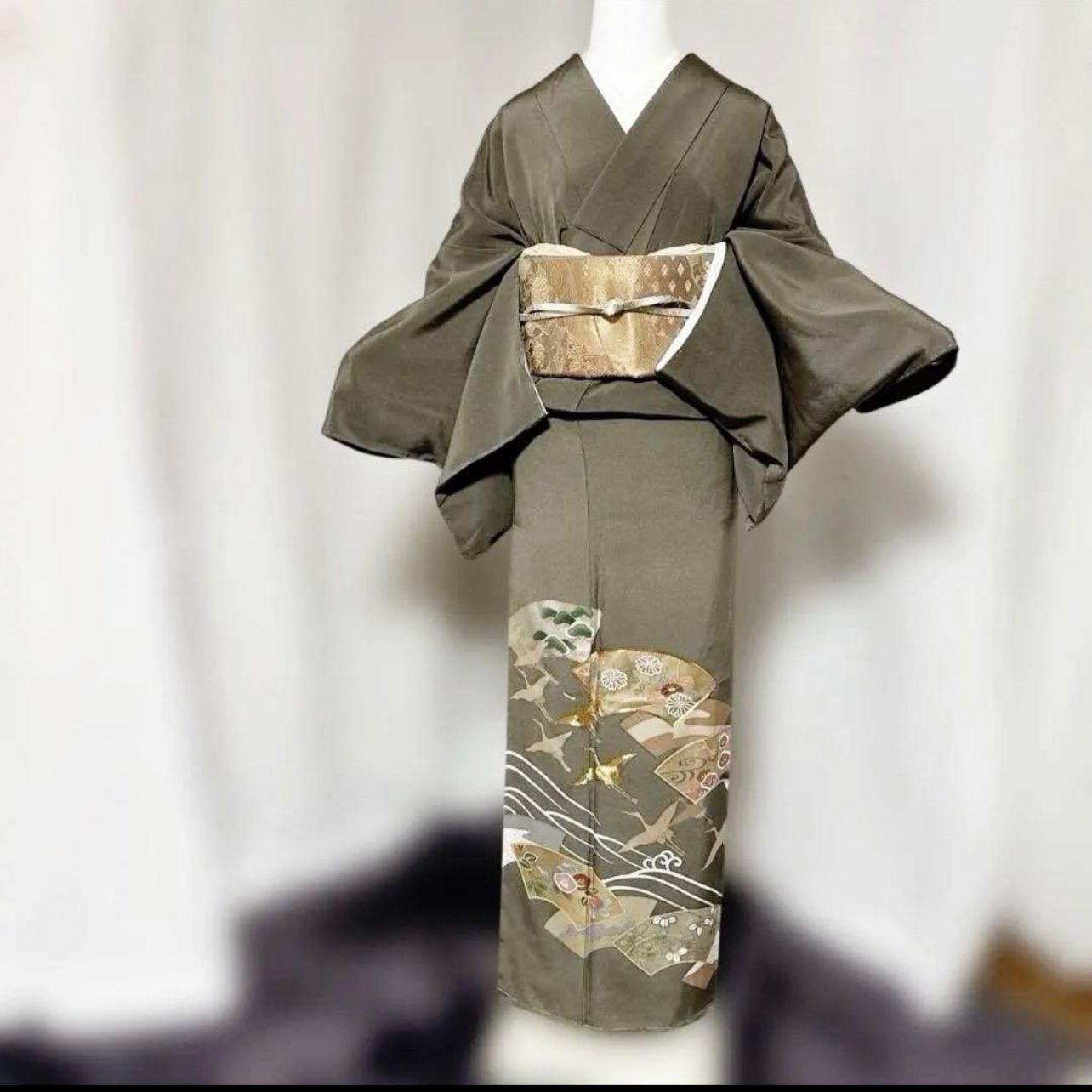 平和屋着物 上 オーガンジー 道中着 スリーシーズン 春夏秋 塵除