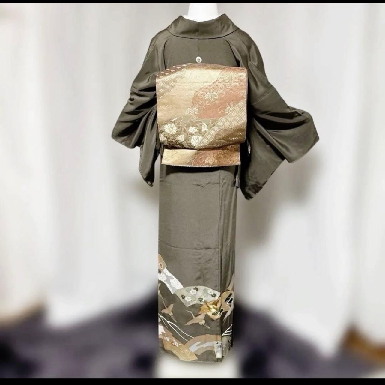 フルセット 西陣唐織金箔袋帯