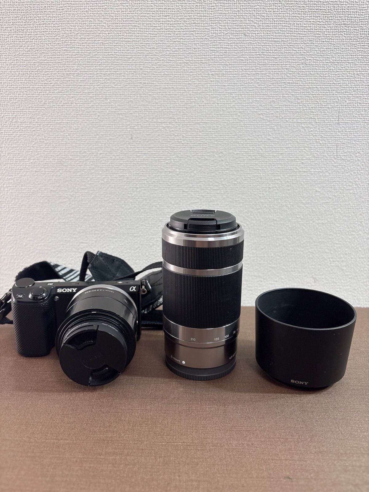 SONY NEX-5T ブラック 55-210mm F4.5-6.3 OSS付き