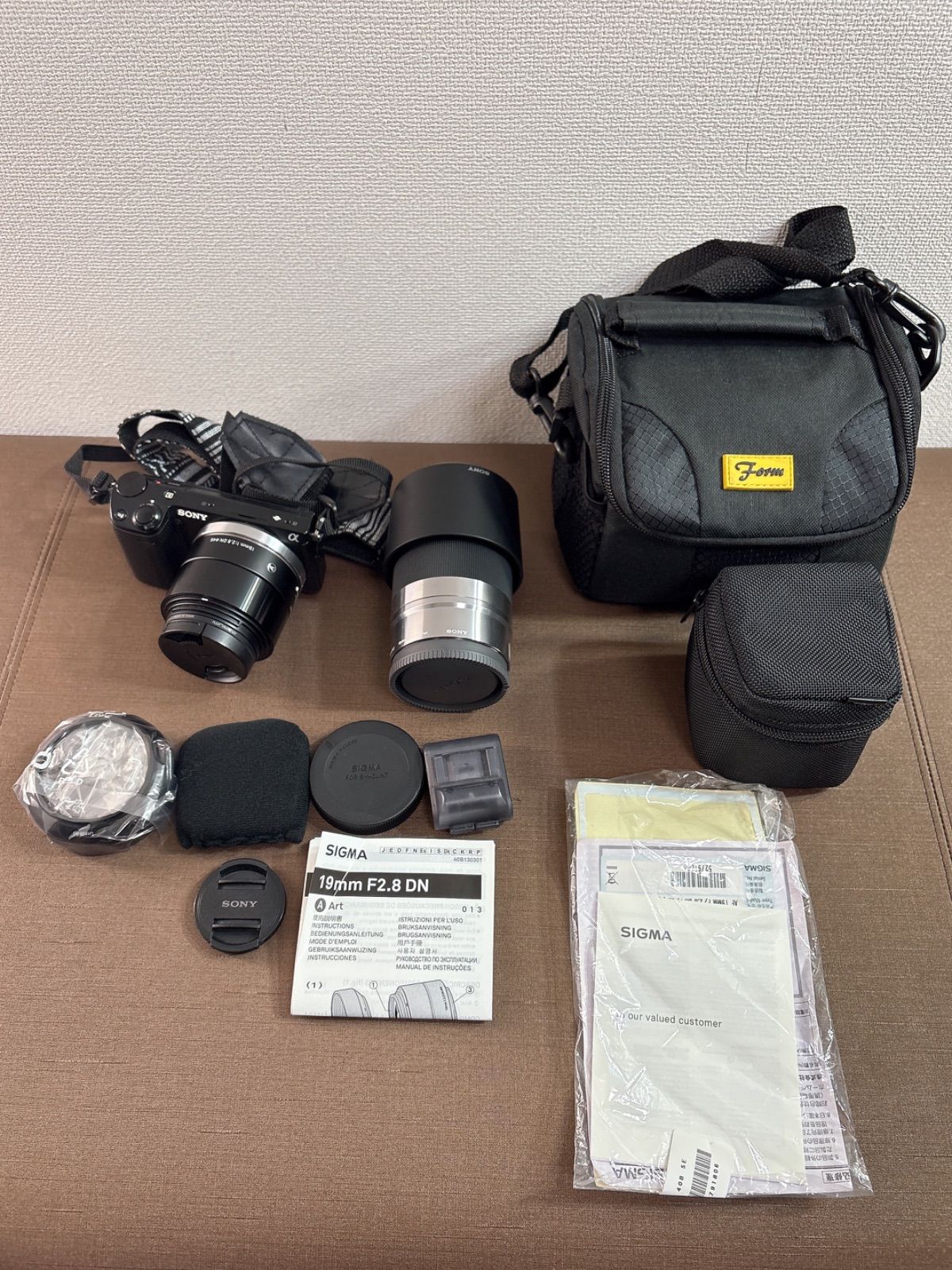 SONY NEX-5T ブラック 55-210mm F4.5-6.3 OSS付き