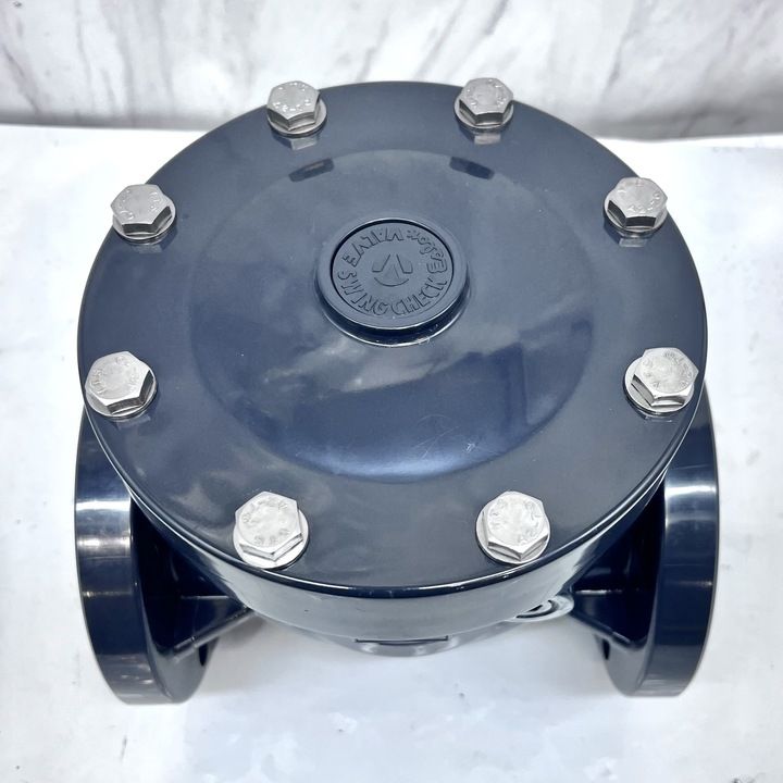 エスロン スイングチャッキバルブ PVC EPDM JIS10Kフランジ65A SCV65