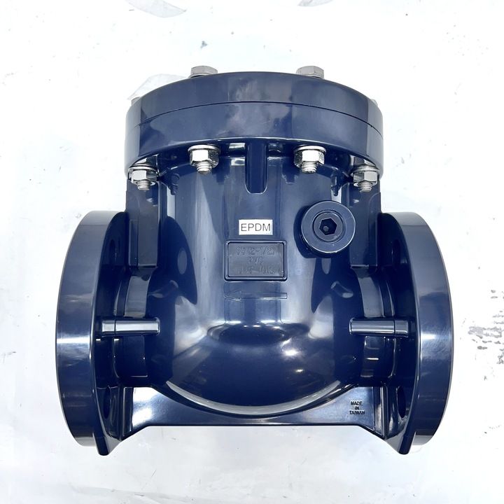 エスロン スイングチャッキバルブ PVC EPDM JIS10Kフランジ65A SCV65