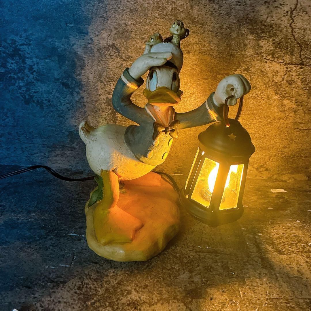 希少廃盤】ディズニー セトクラフト ドナルドダック ランタンライト
