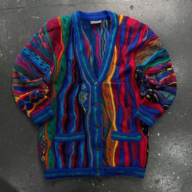 95 クージー ケーブル カーディガン