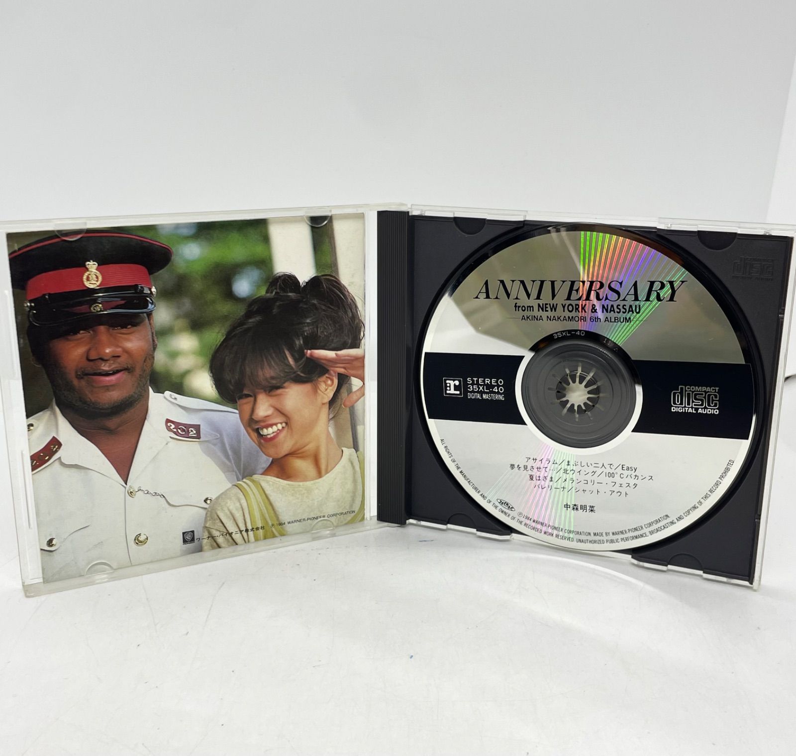 中森明菜 CD ANNIVERSARY アニバーサリー 6th アルバム ニューヨーク