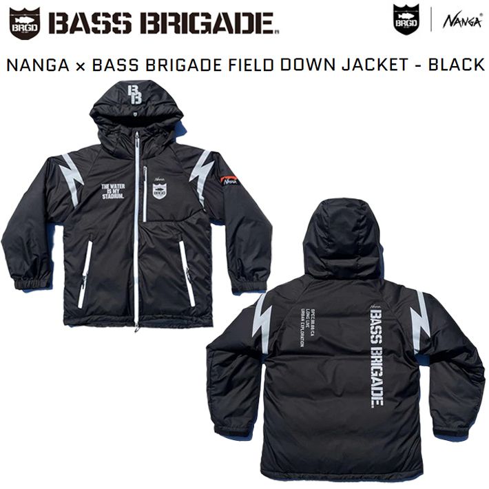 ナンガ x バスブリゲード ダウンジャケット NANGA × BASS BRIGADE
