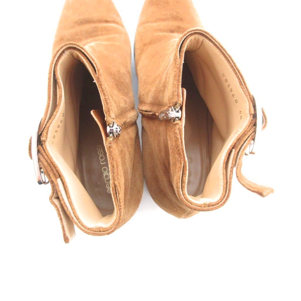 セルジオロッシ Sergio rossi ブーティ ショートブーツ スエード  