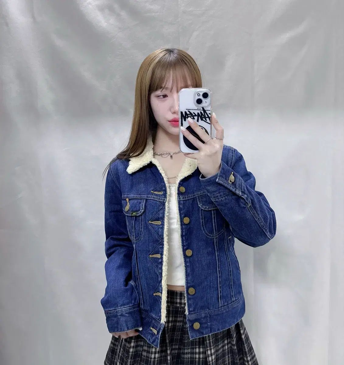 Lee 90s JAPAN STORM RIDER デニム シープスキン ジャケット