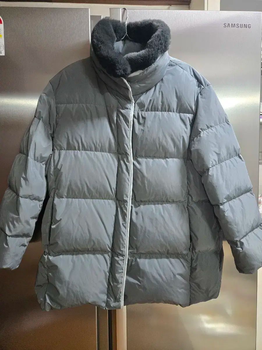 zishen ネック ファー レディース ダウン 100 状態良し