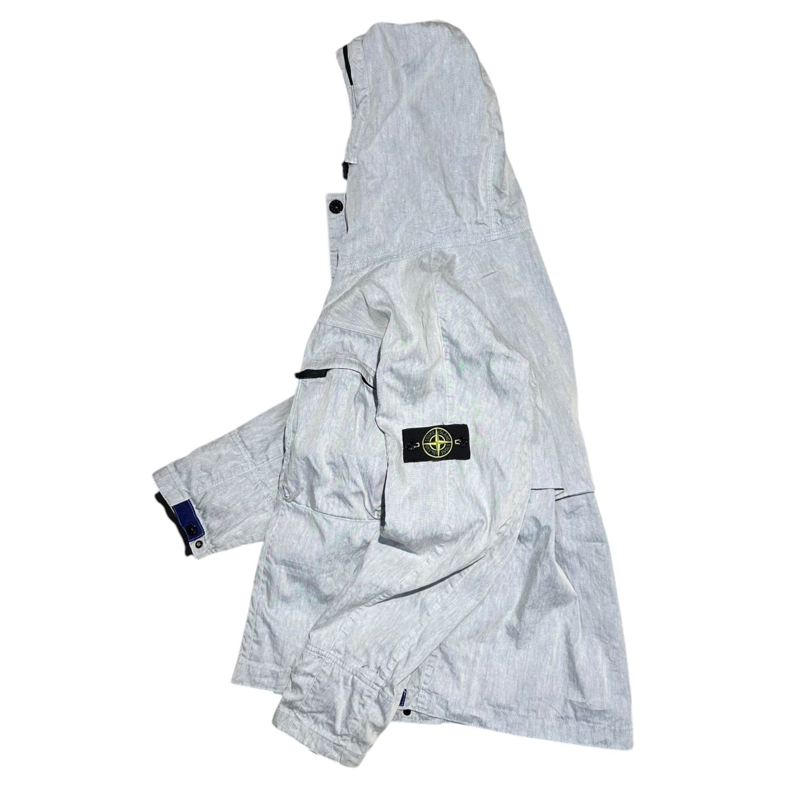 STONE ISLAND(ストーンアイランド) 11SS LINO FLAX Logo Patch Hooded