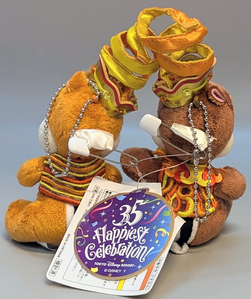 東京ディズニーリゾート ぬいぐるみバッジ TDR35周年 Anniversary