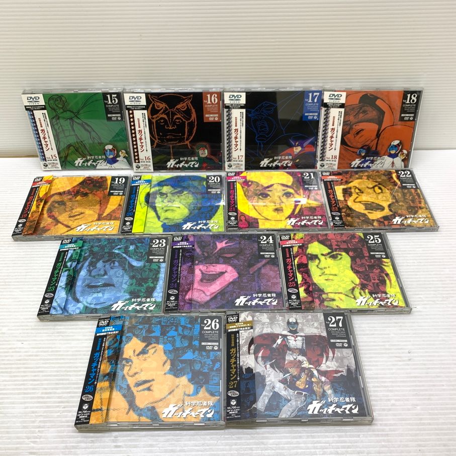 品】 科学忍者隊ガッチャマン DVD 27巻セット アニメ 【009 品】 科学忍者隊ガッチャマン DVD 27巻セット アニメ 【009