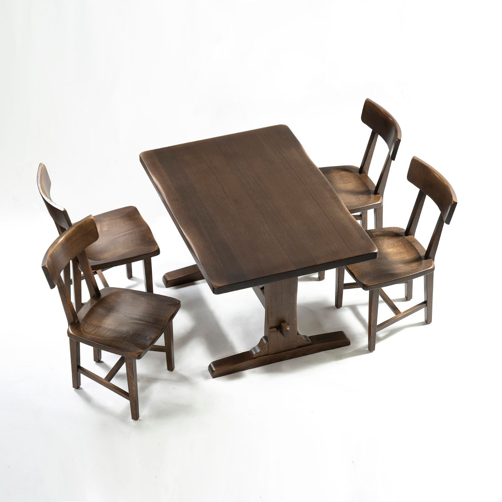 ダイニング5点セット 柏木工 KASHIWA WILDERNESS ウィルダネス ナラ