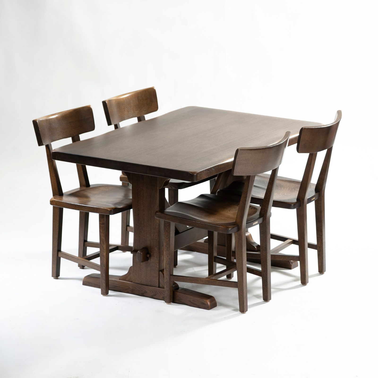 ダイニング5点セット 柏木工 KASHIWA WILDERNESS ウィルダネス ナラ