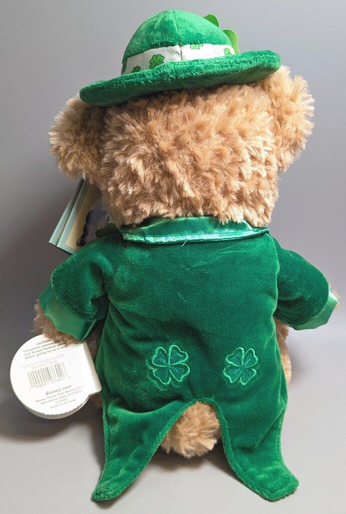 ウォルトディズニーワールド ダッフィーぬいぐるみ StPatrick'sDays