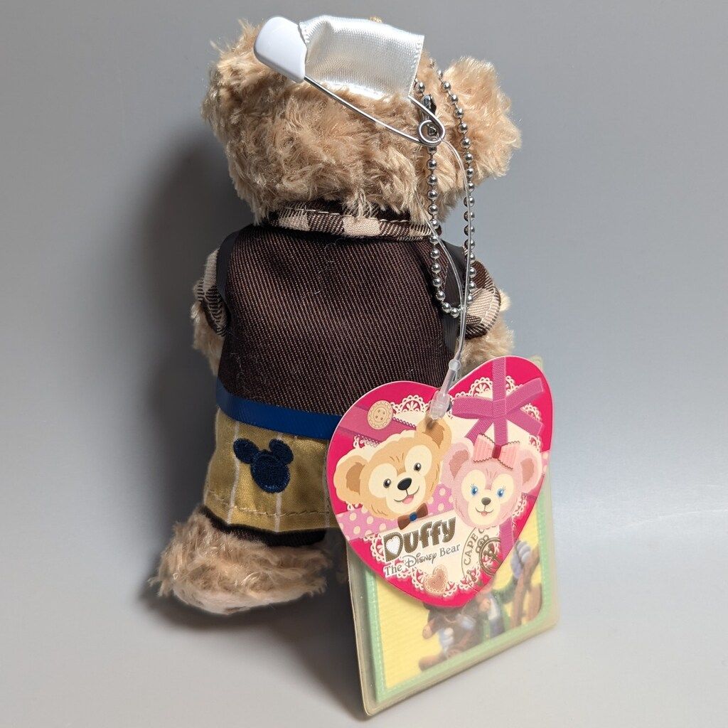 東京ディズニーシー ぬいぐるみバッジ Sweet Duffy 2012 Brings Love