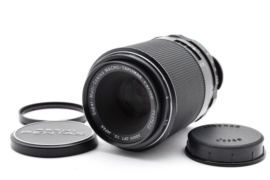 SMC Macro Takumar 100mm F4 フィルター付 C103