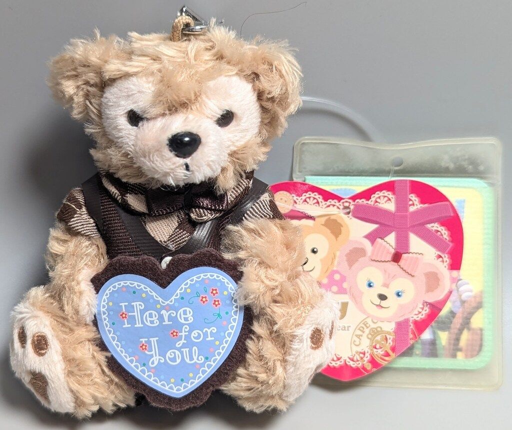 ダッフィー 2012yearsぬいぐるみ 東京ディズニーシー ぬいぐるみストラップ Sweet Duffy 2012 Duffy