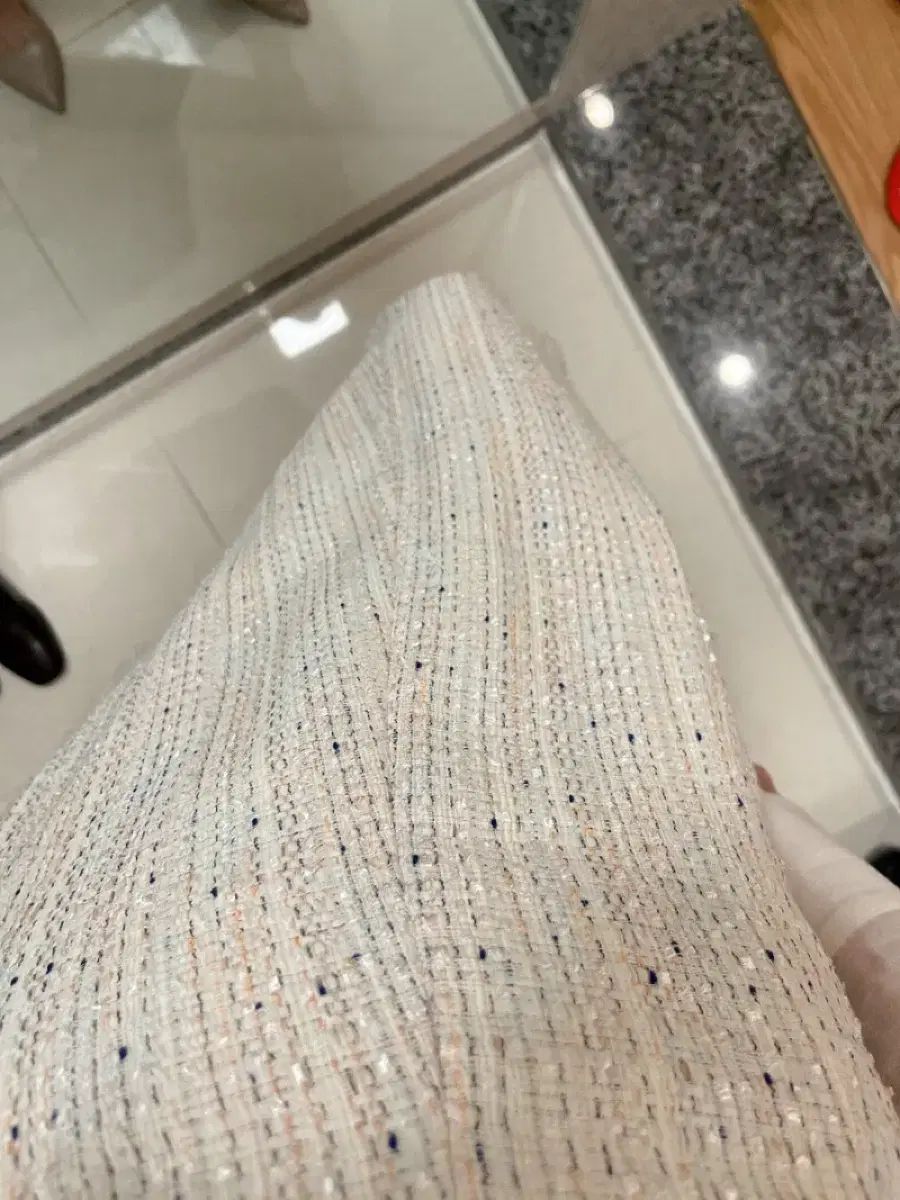 ORR ツイード スカート ピンク S