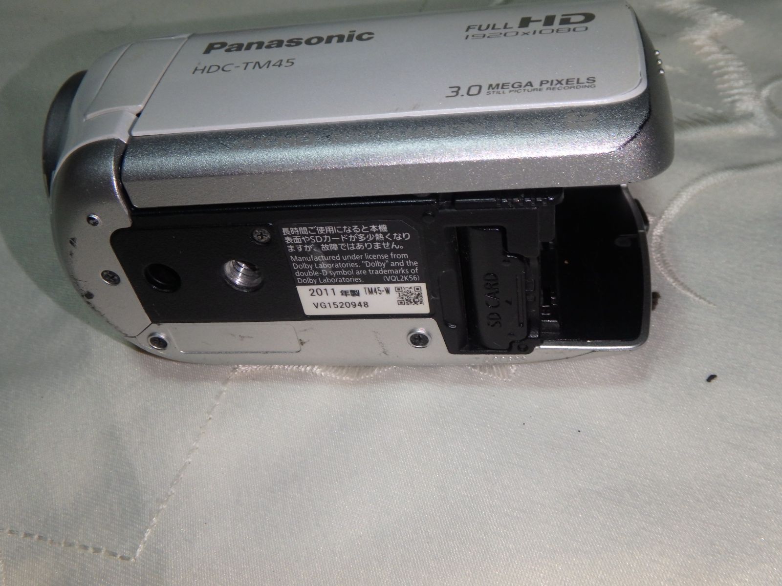 動作品 Panasonic ビデオカメラ HDC-TM45 - メルカリ