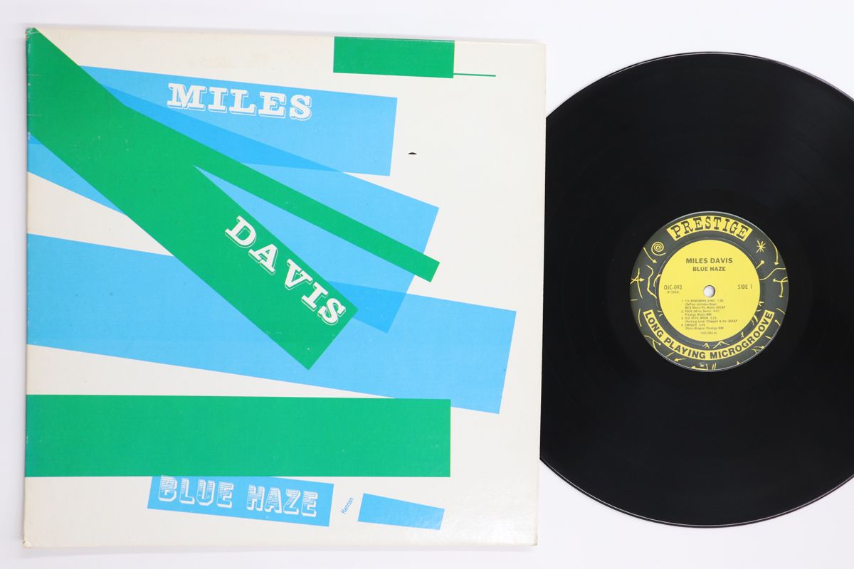 米LP Miles Davis Blue Haze OJC093 ORIGINAL JAZZ CLASSI /00260