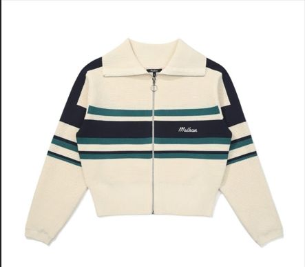 レディースゴルフウェア シモナ ジップアップ ニットジャケット