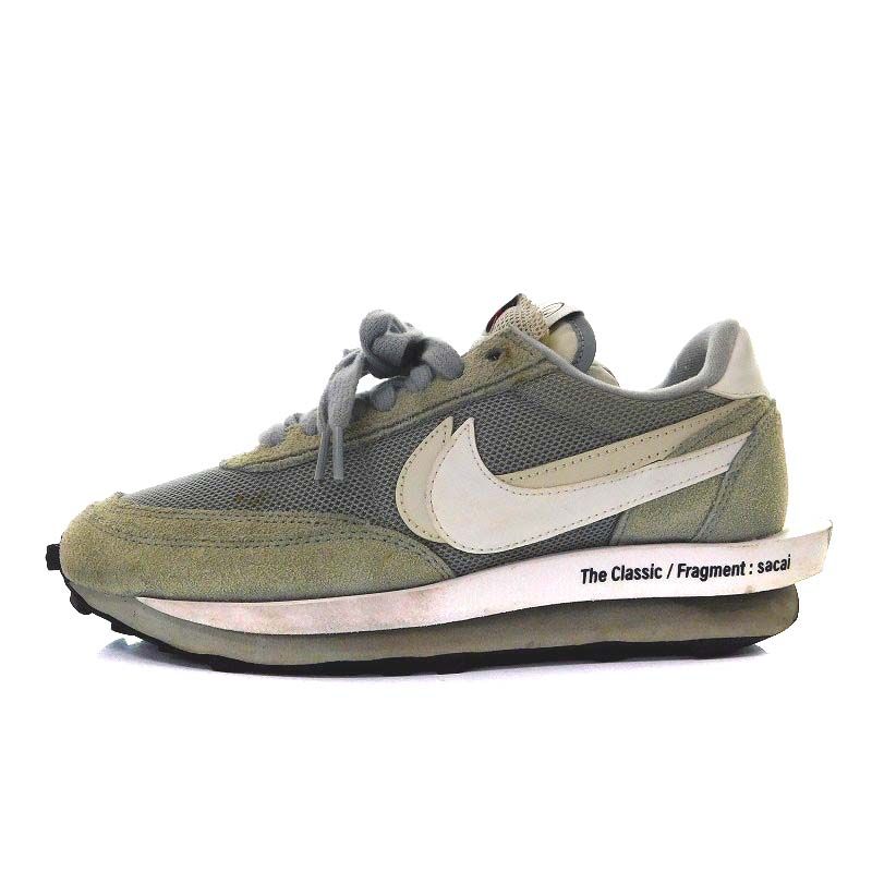 ナイキ NIKE Fragment × sacai × Nike LD Waffle Light Smoke Grey 