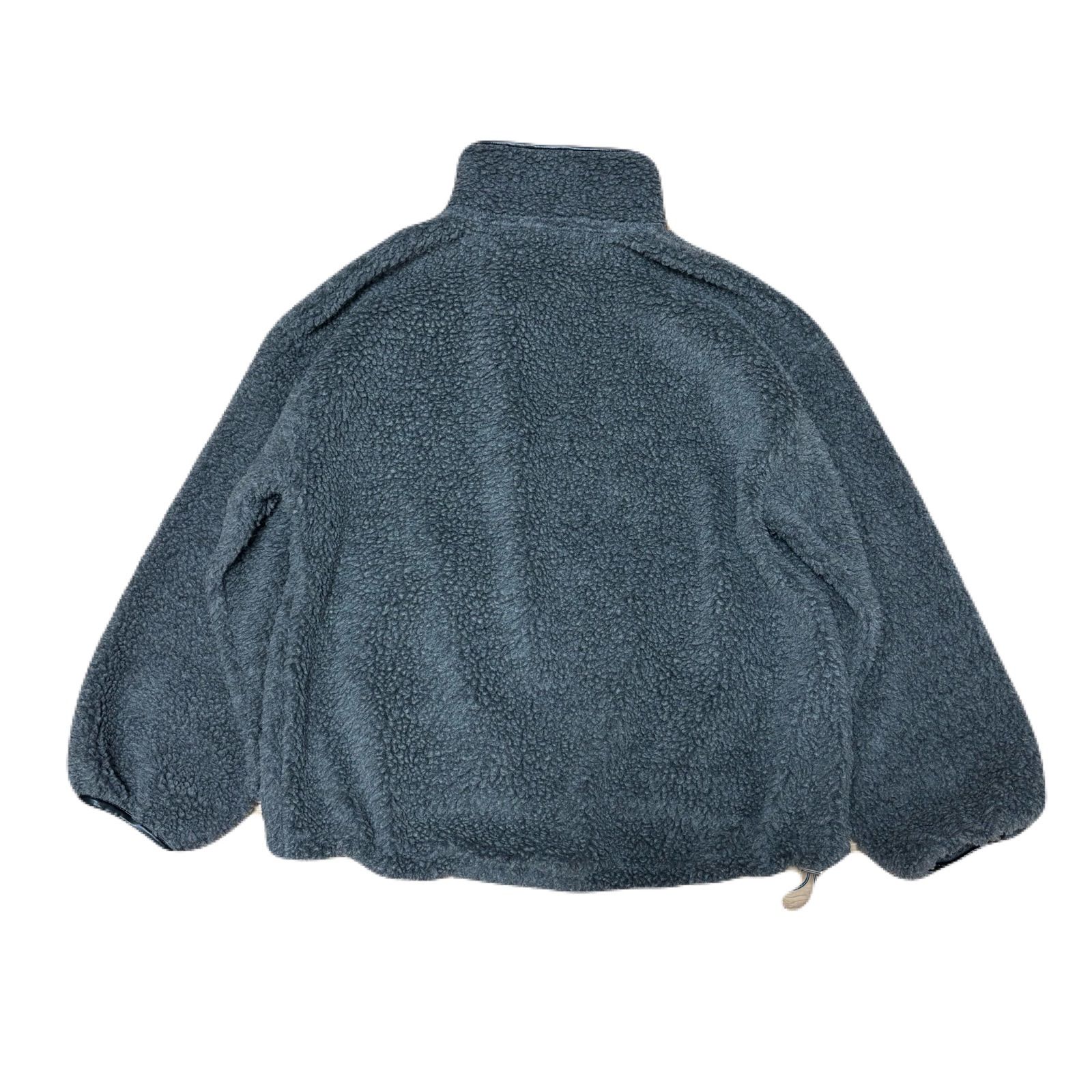 ドゥーズィエムクラス CALUX BOAZIP ボアジャケット グレー - メルカリ