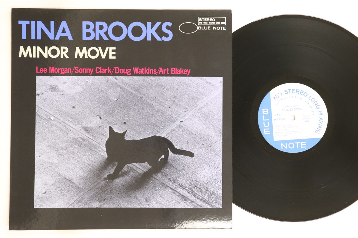 LP Tina Brooks Minor Move BRP8043 BLUE NOTE プロモ 00260