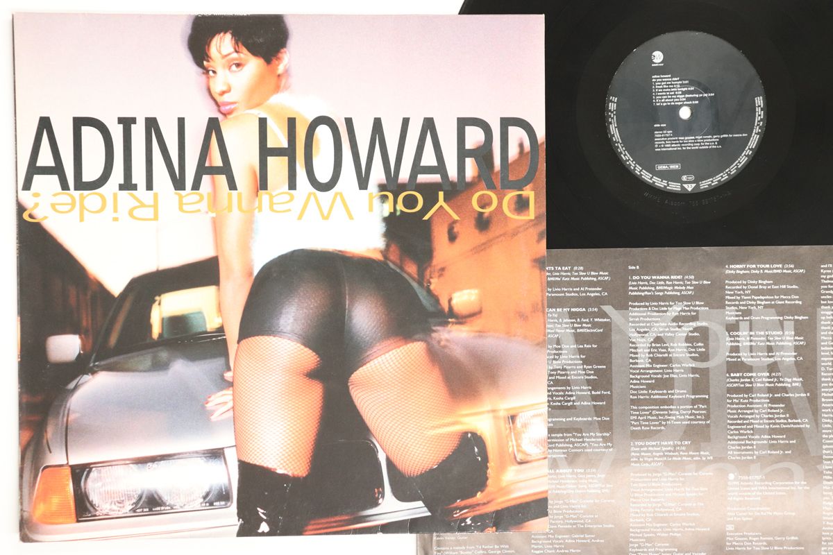 LP Adina Howard Do You Wanna Ride 7559617571 EastWest Vinyl /00260