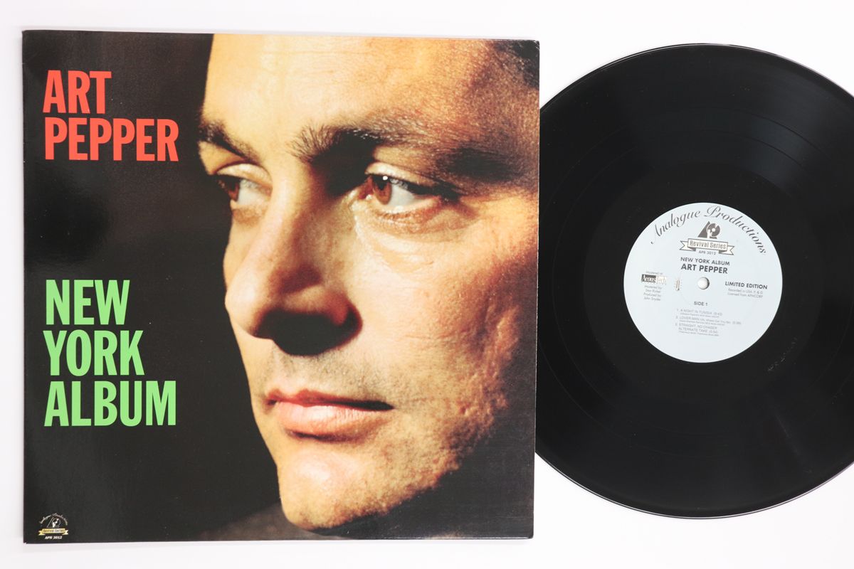 米LP Art Pepper New York Album APR3012 ANALOGUE PRODUCTIONS 00260