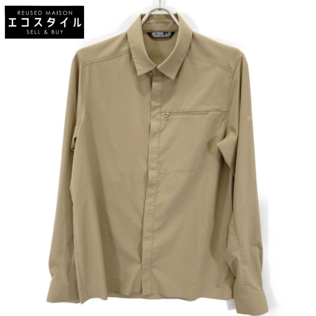 ARC TERYX アークテリクス X000007410 24年 ﾌﾞﾗｳﾝ Skyline LS Shirt ｽｶｲﾗｲﾝ長袖ｼｬﾂ Ｓ