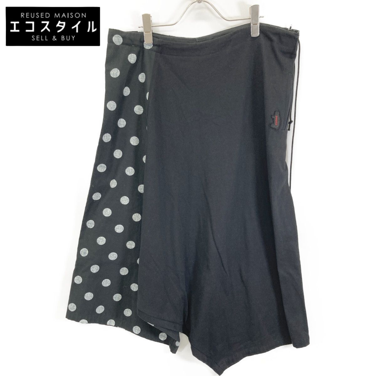 Gipsy ジプシー YD-P70-058 ブラック コットン ドット サルエルパンツ 2