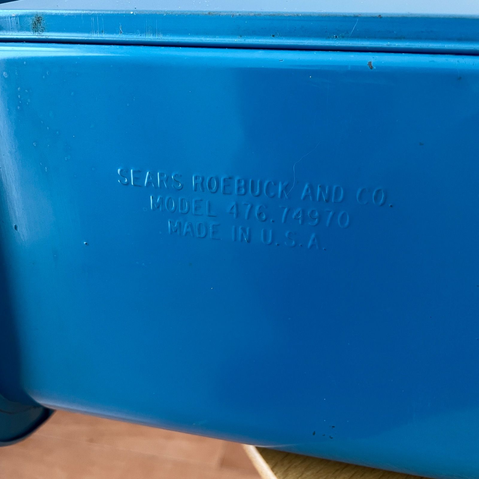 ストーブ ブルー