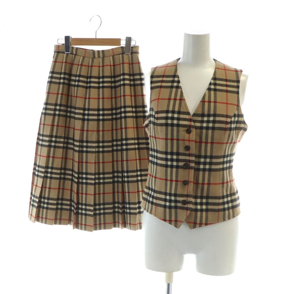 Burberrys バーバリーズ ロングスカート ノバチェック 大きいサイズ