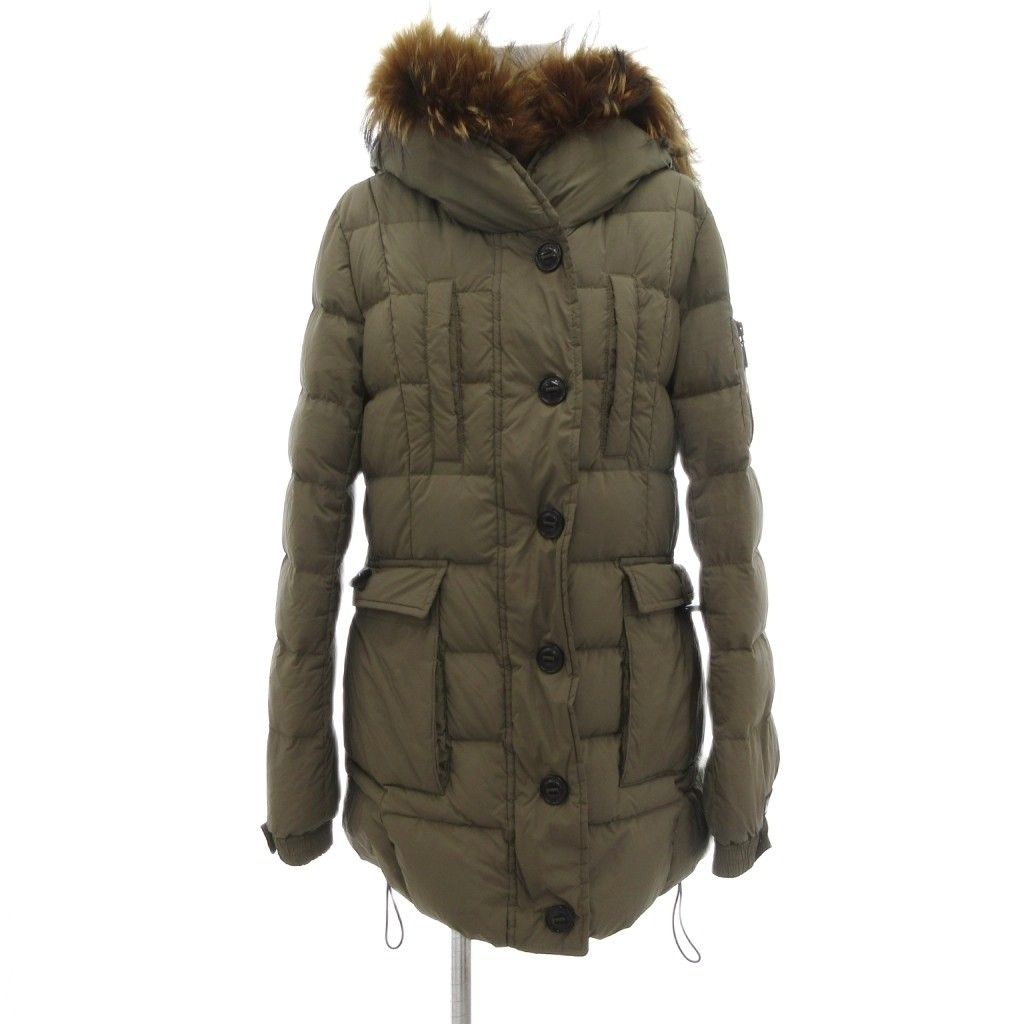 タトラス TATRAS ダウンコート ラクーンファー付き ミドル ハーフ 2