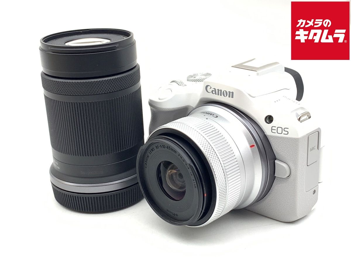 キヤノン EOS R50 ダブルズームキット ホワイト