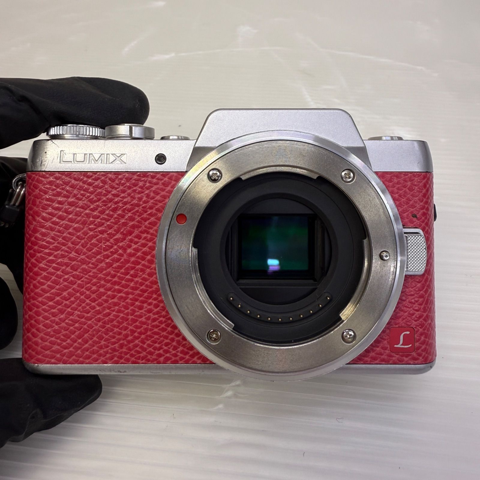 ルミックス ミラーレス一眼 DMC-GF7 レンズ付き カメラ パナソニック LUMIX