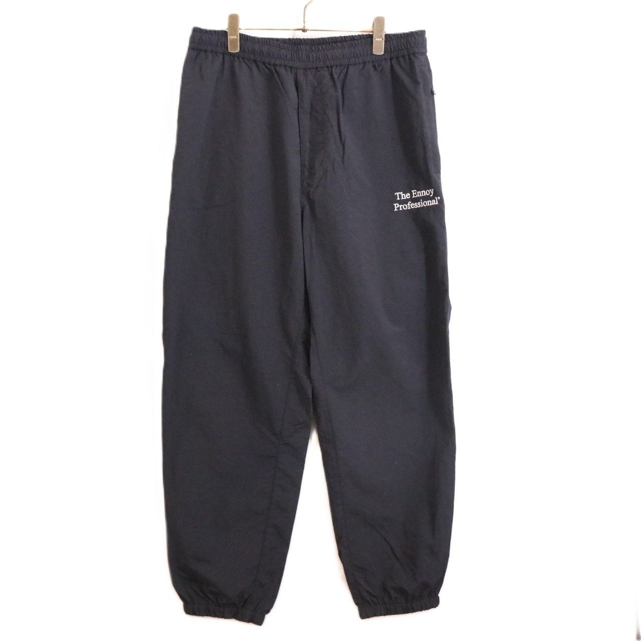 A The Ennoy Professional ザエンノイプロフェッショナル L メンズ ナイロンパンツ 23AW シャカシャカ AW23BRENPT04LP 黒 A 古着