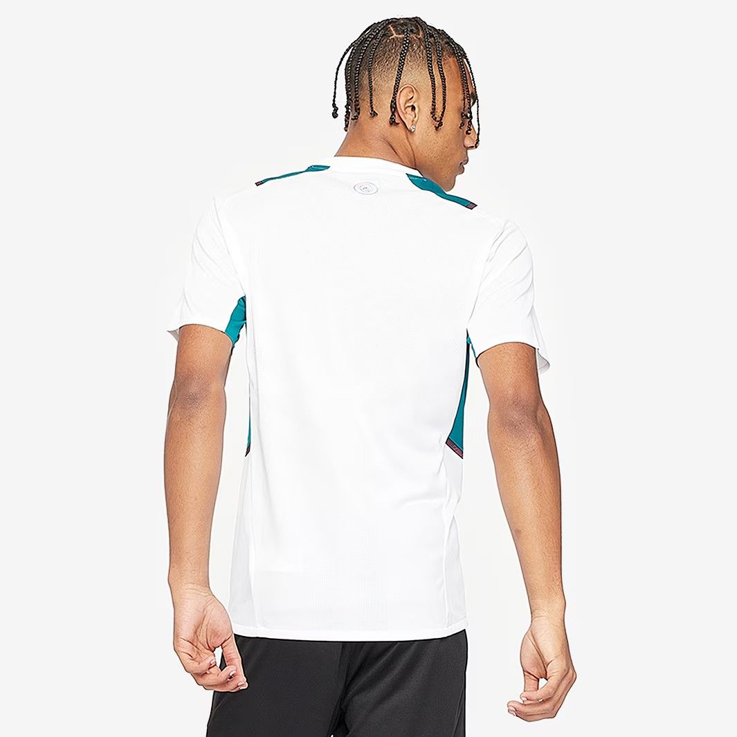 プーマ マンチェスター シティ 2021 2025 プロ トレーニング シャツ サッカー 白 ホワイト 青 ブルー モデル 日本未発売