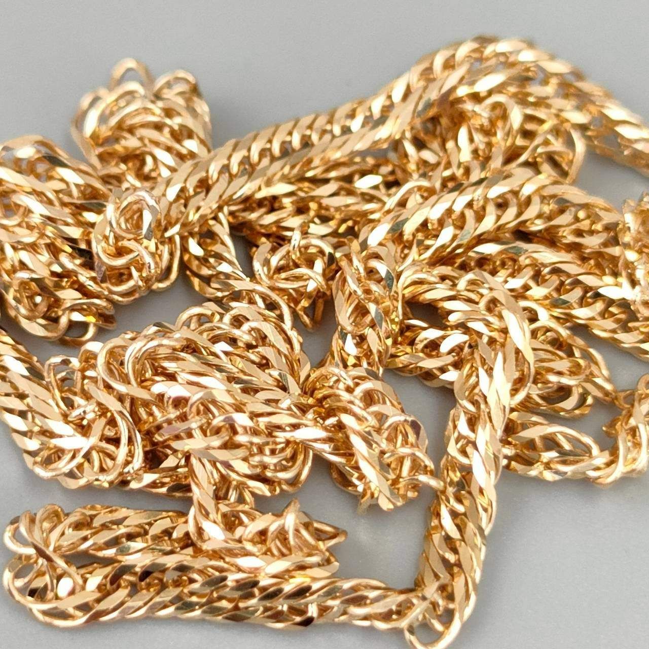 18金 K18 男女兼用 造幣局 8面トリプル Winカット 喜平ネックレス 6.92