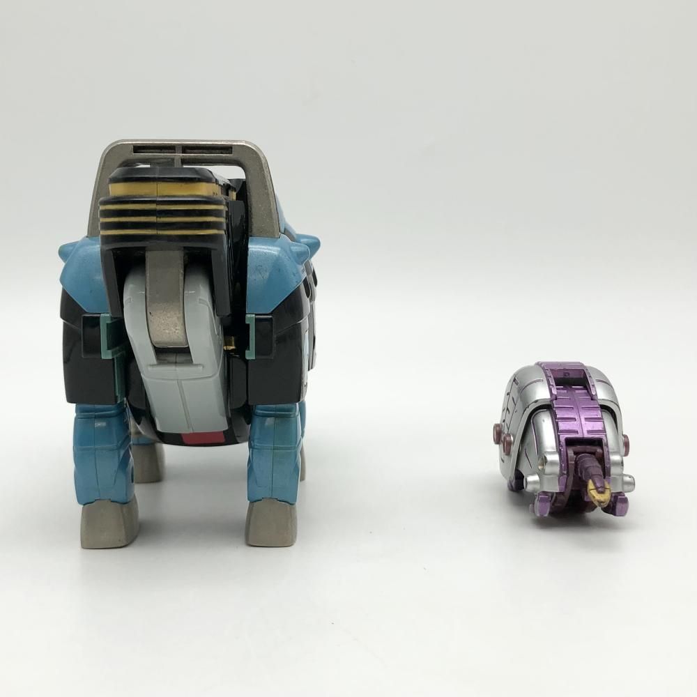 現状渡 バンダイ 百獣戦隊ガオレンジャー パワーアニマルシリーズ5 ガオライノス ガオマジロ 17