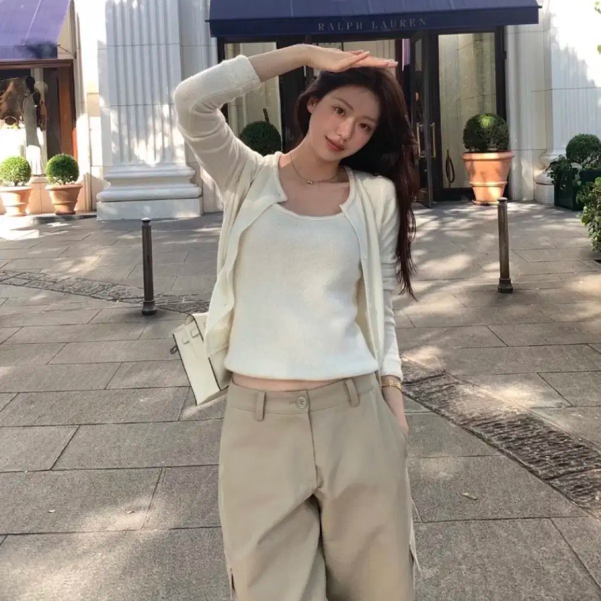 ルプレイン カーゴパンツ ロング m Mood Cargo Pants