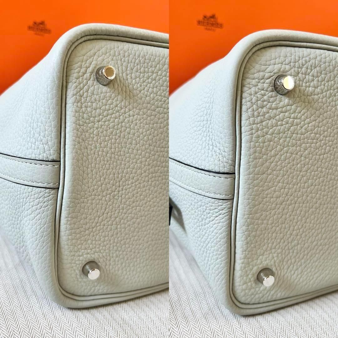 付属品完備・極美品★エルメス ピコタンロック MM グリネヴェ B刻印 付属品完備☆エルメス Hermes ピコタンロック MM グリネヴェ B刻印
