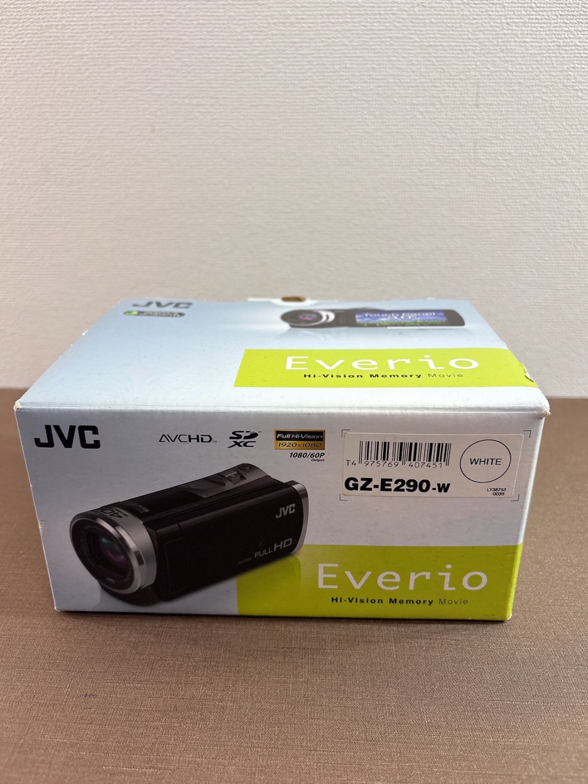 JVC Everio GZ-E290 バッテリー2個付 ビデオカメラ - メルカリ
