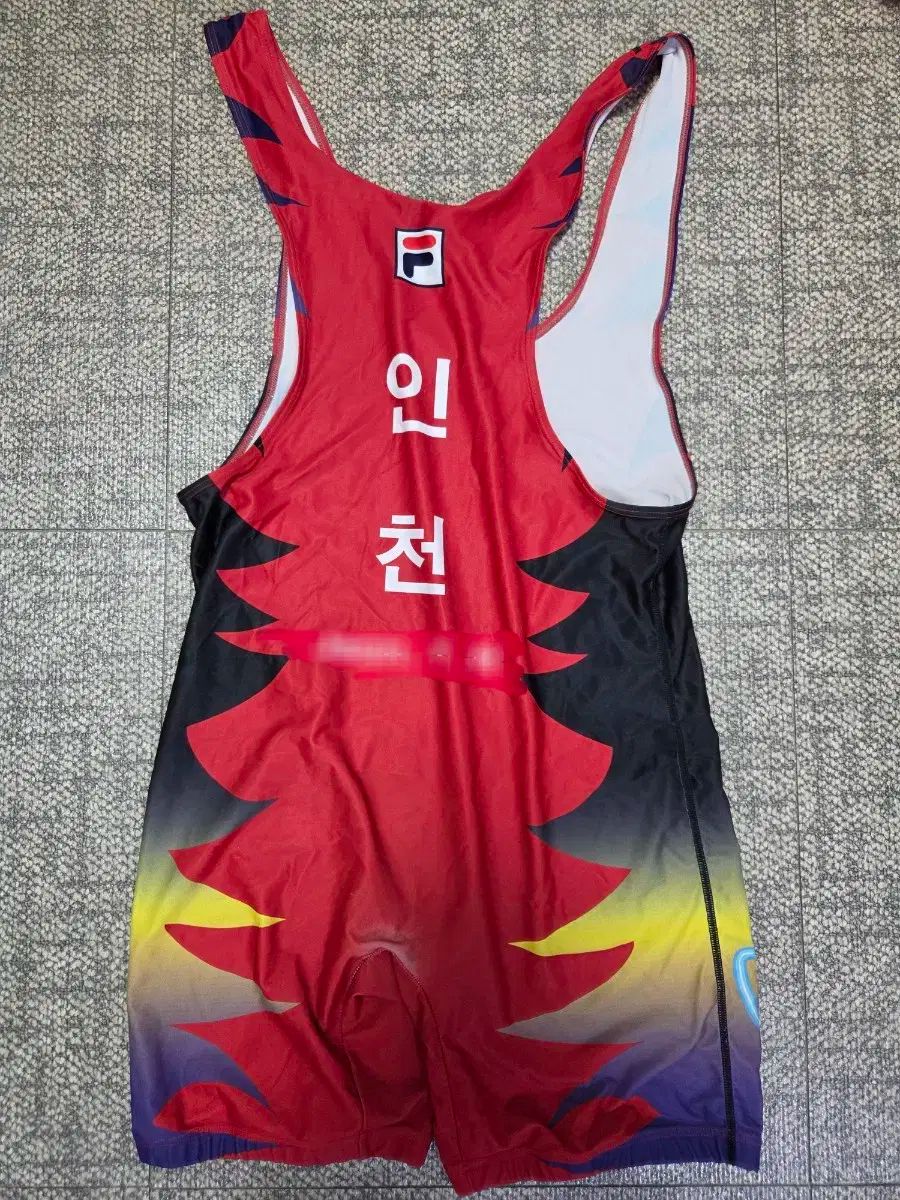 FILA 慢性中レスリング試合服 レスリング服 L XL