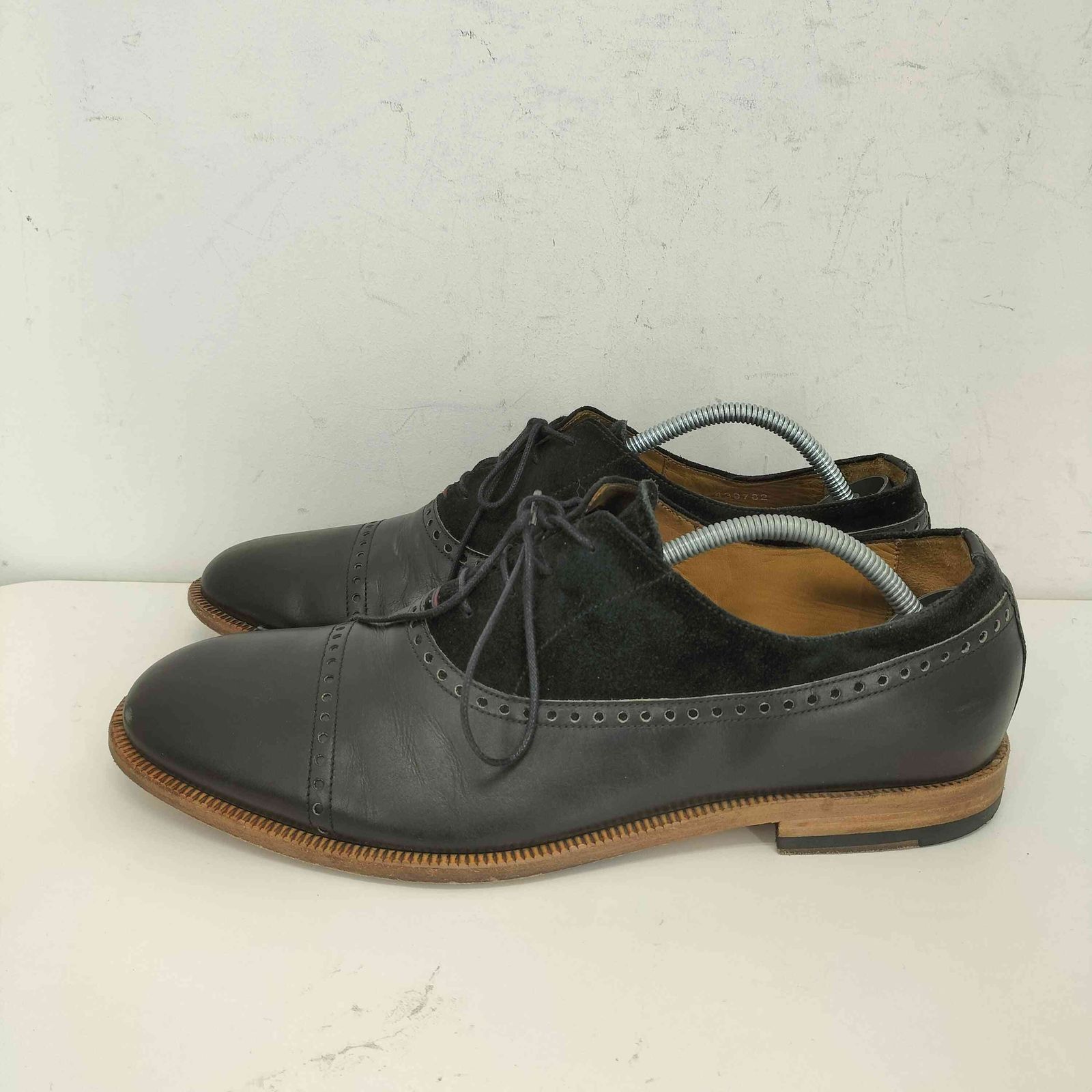 ポールスミス Paul Smith イタリア製 スエード切替 ドレスシューズ  