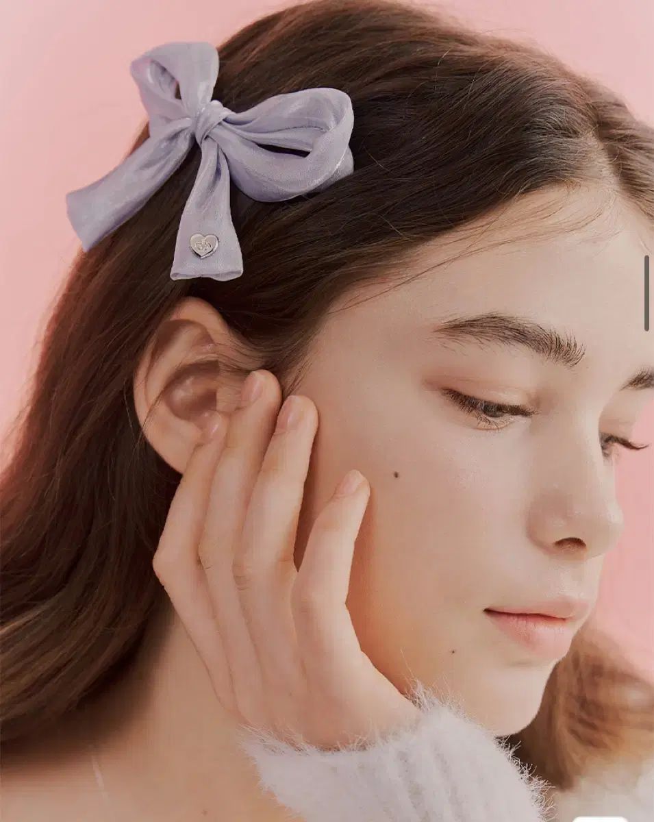 リボンヘアピン